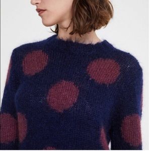 Adriano Goldschmied  Ansley Polka Dot Sweater